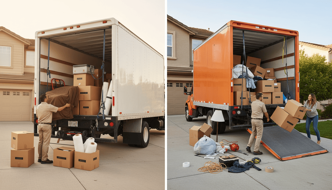 Full Service vs Labor Only Moving