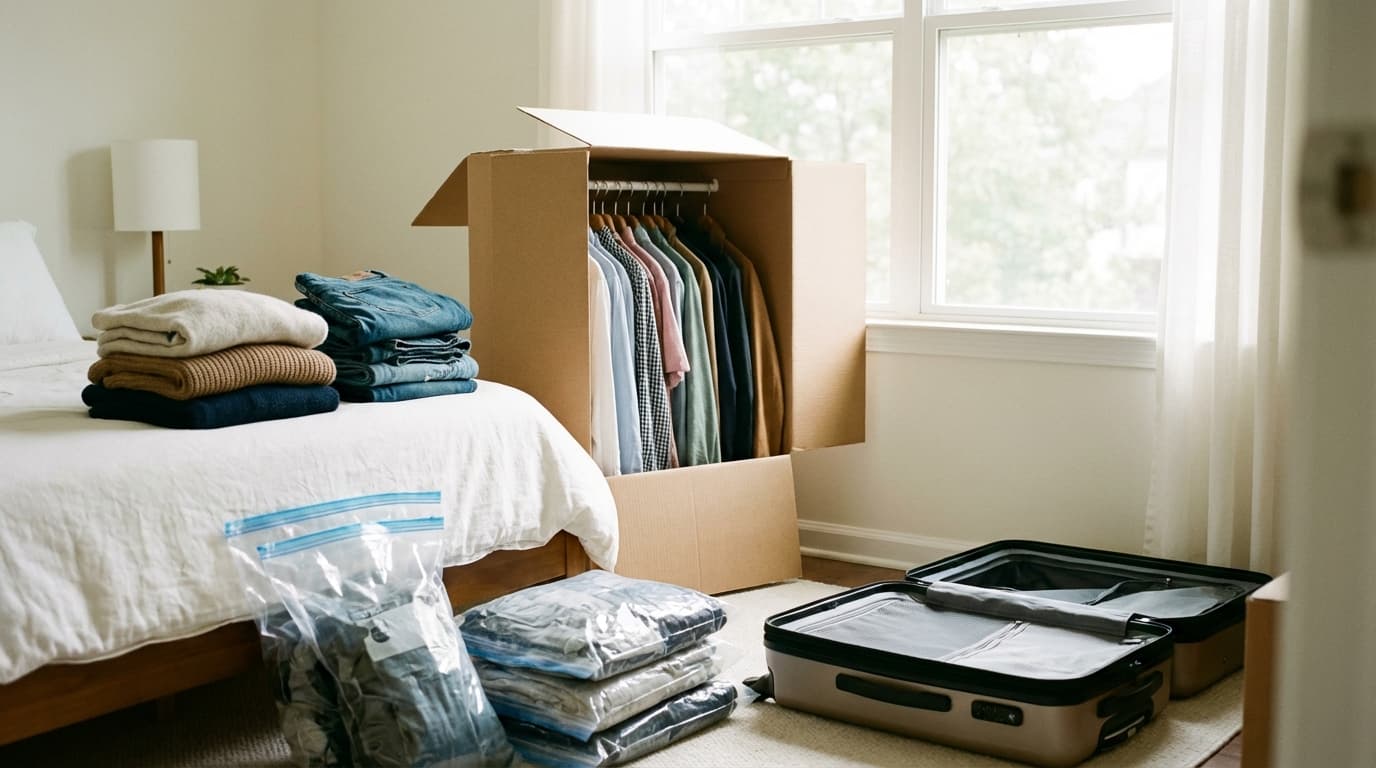 How to Pack Clothes for Moving - Best Methods