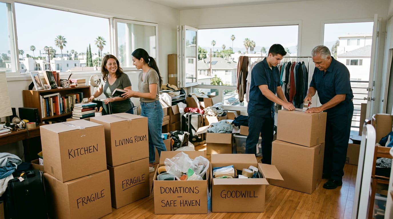 Hoarding Cleanup and Moving Services