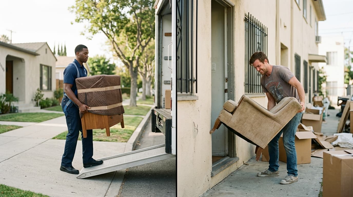 Professional Movers vs TaskRabbit for Moving