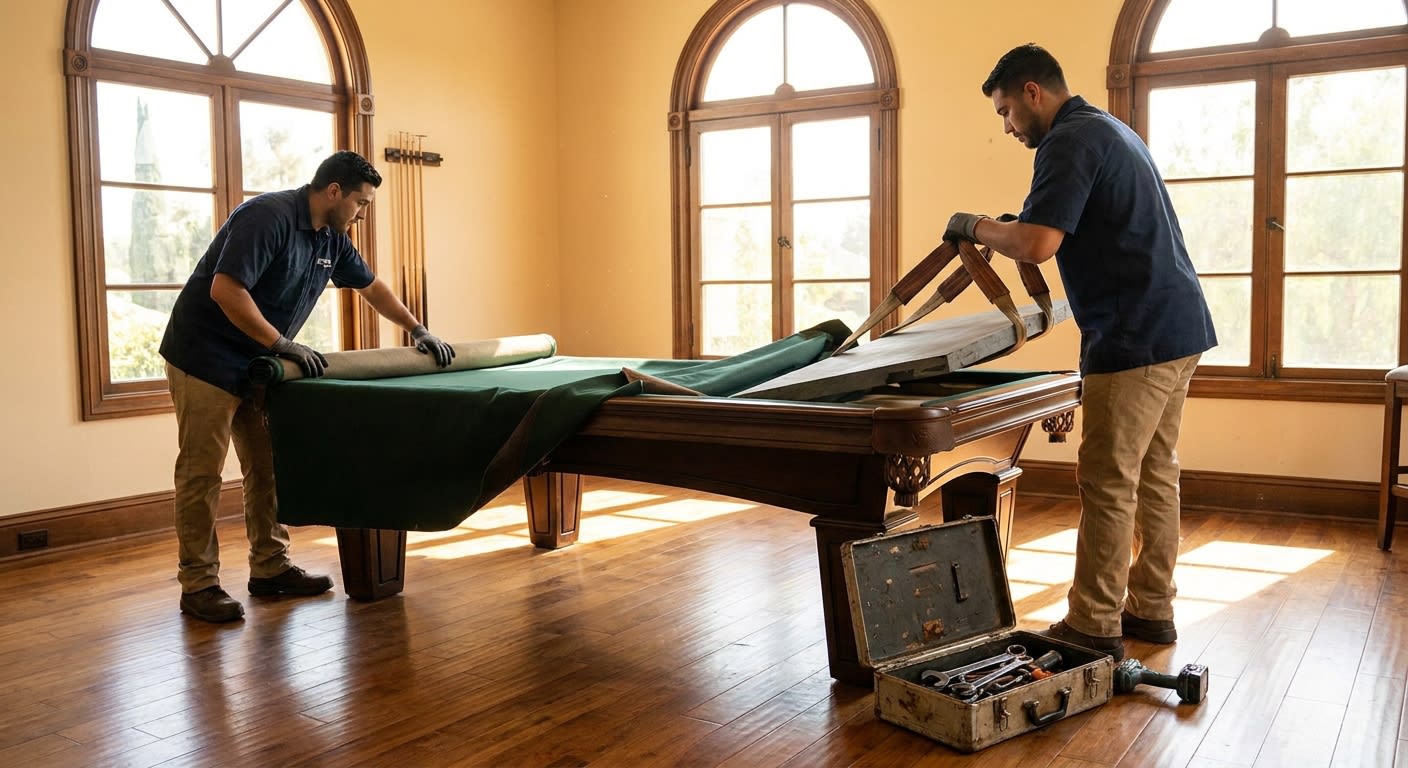 Pool Table Movers Los Angeles Cost: What to Expect in 2026