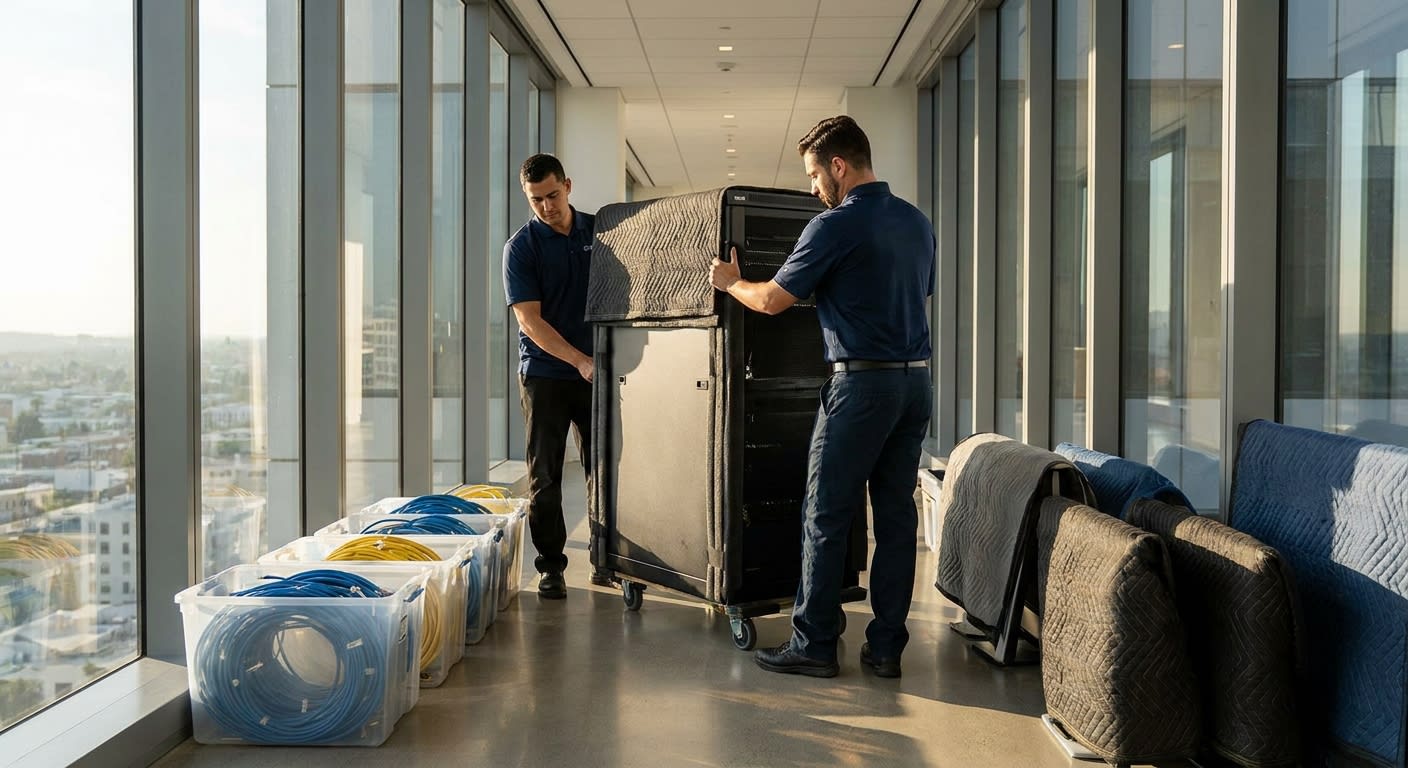 IT Equipment Office Relocation Checklist for LA 2026