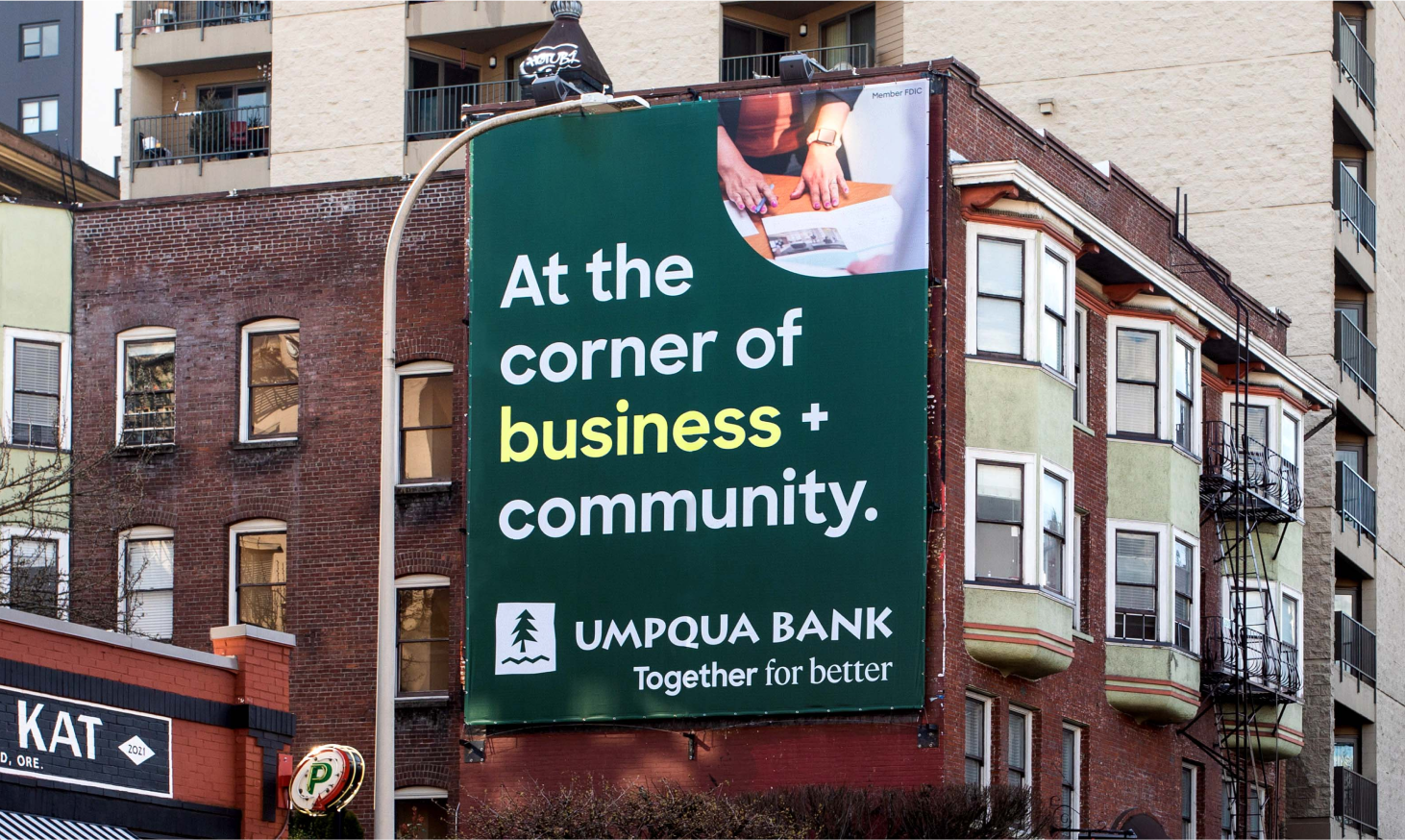 Umpqua billboard