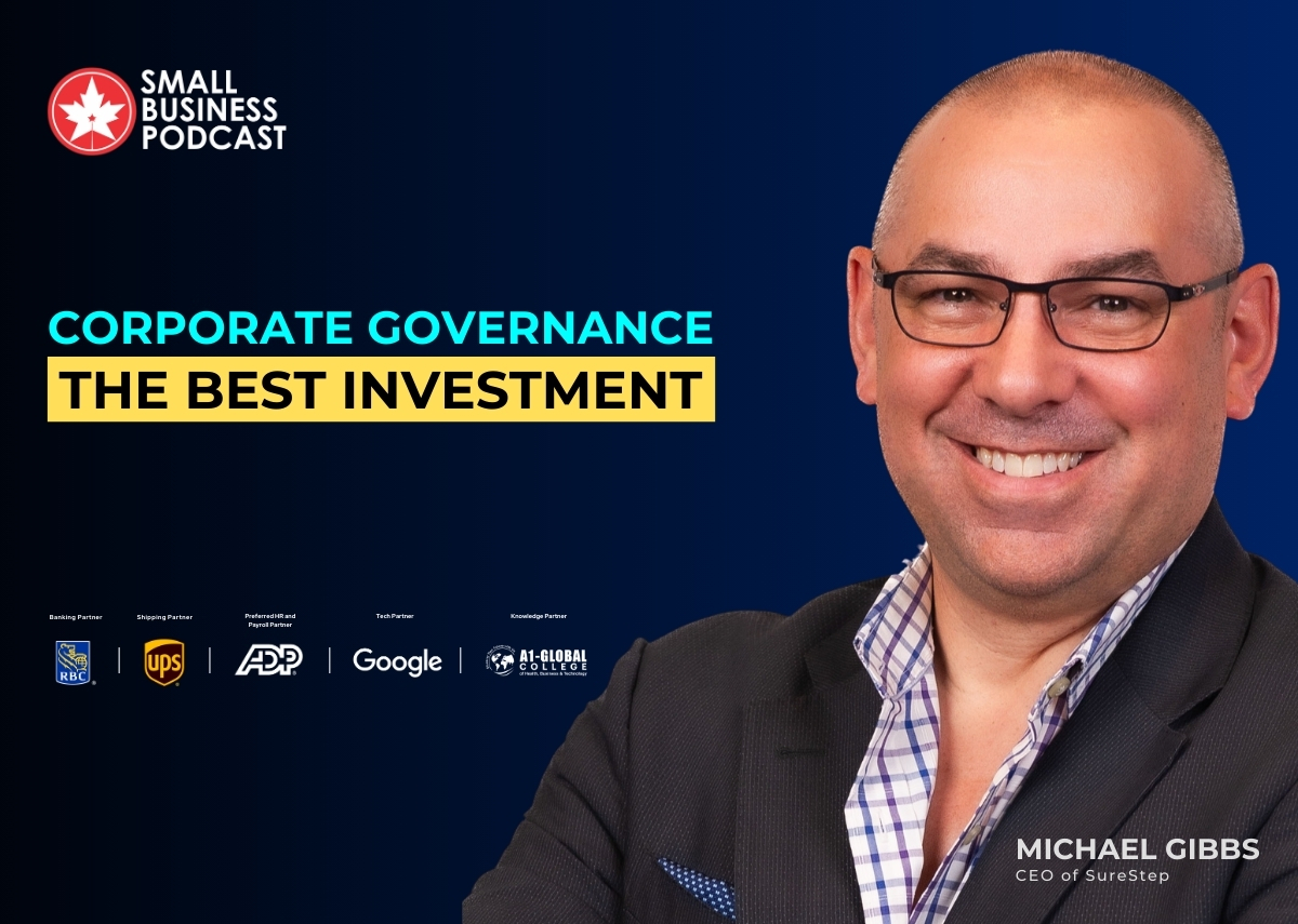 GRC as Strategy: SureStep CEO Michael Gibbs on the CanadianSME Small Business Podcast