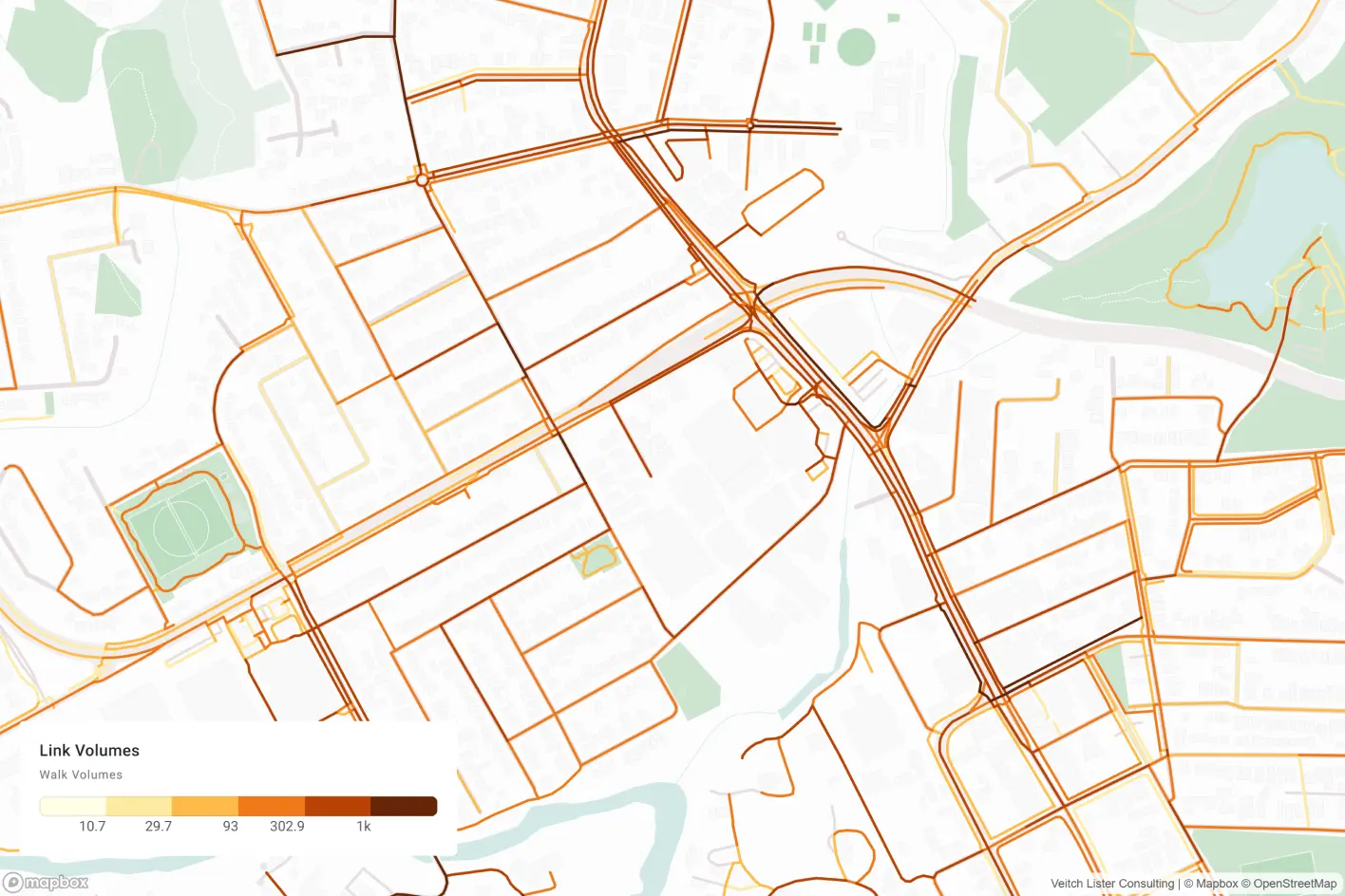 Foot traffic data