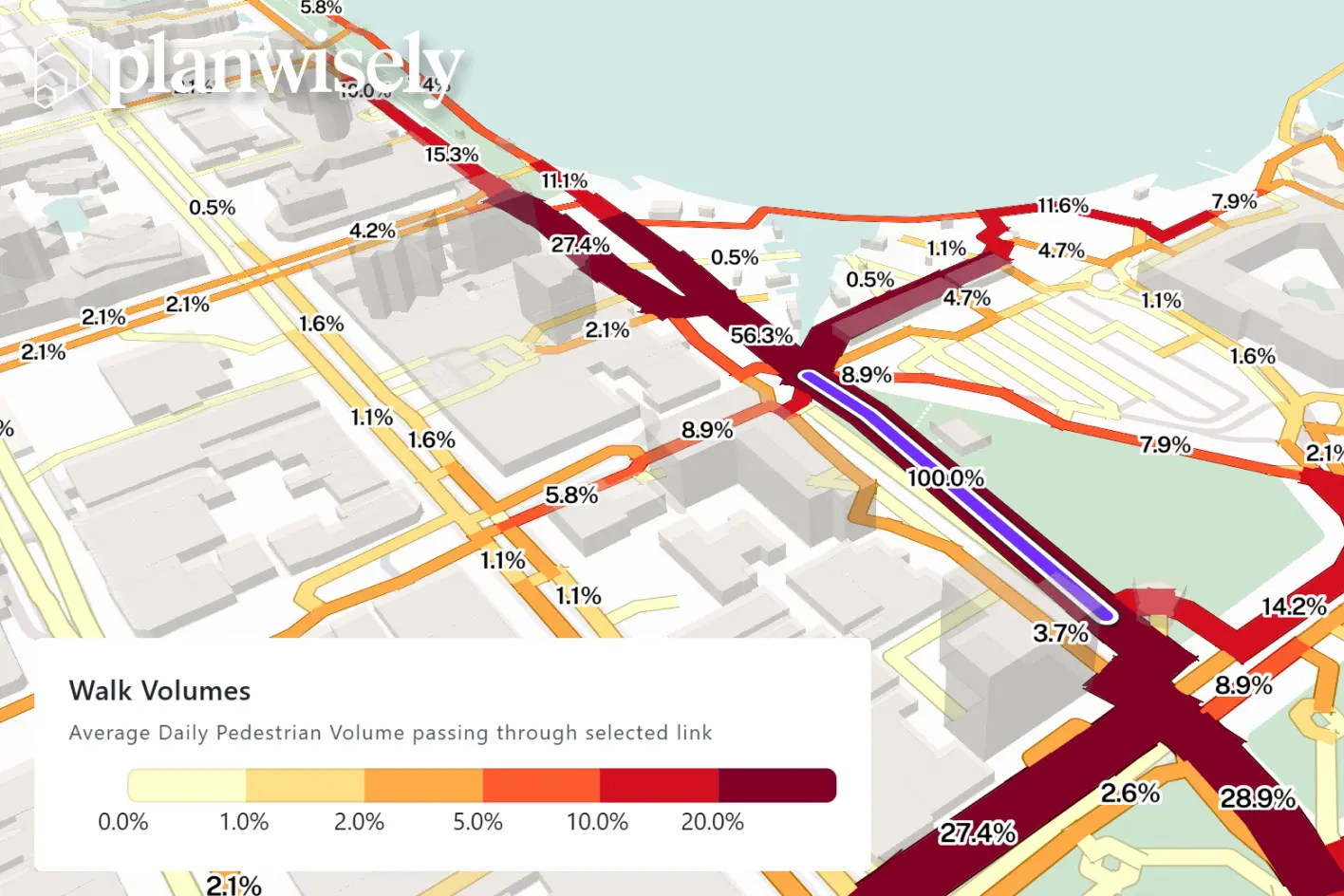 Pedestrian movements