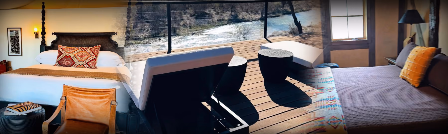 Terrasse du logement de notre offre all inclusive au Texas