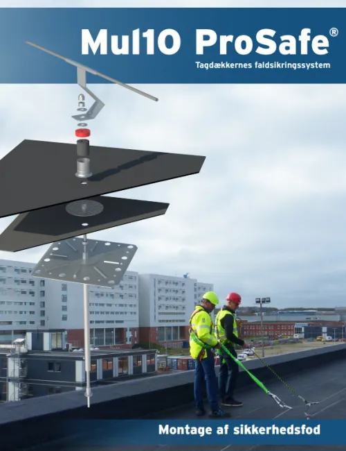 Mounting the safety foot