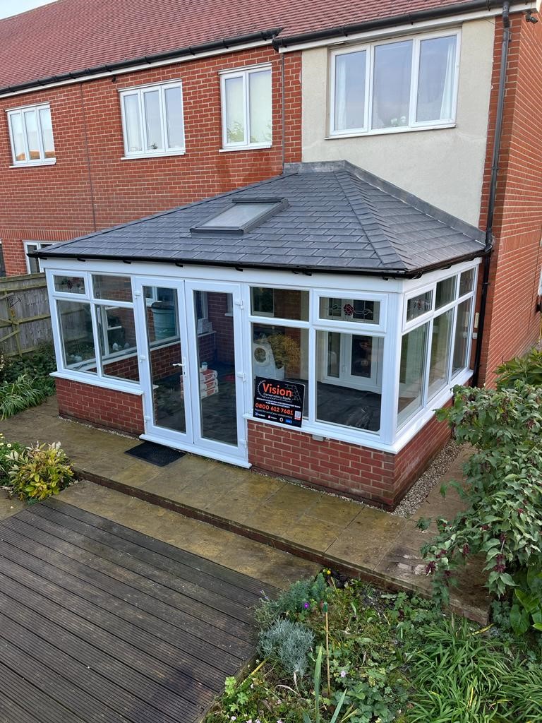 tiled conservatory roof