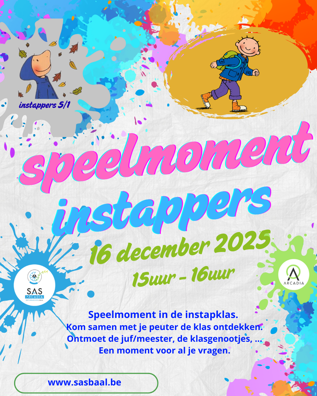 speelmoment voor instappers na Kerstvakantie