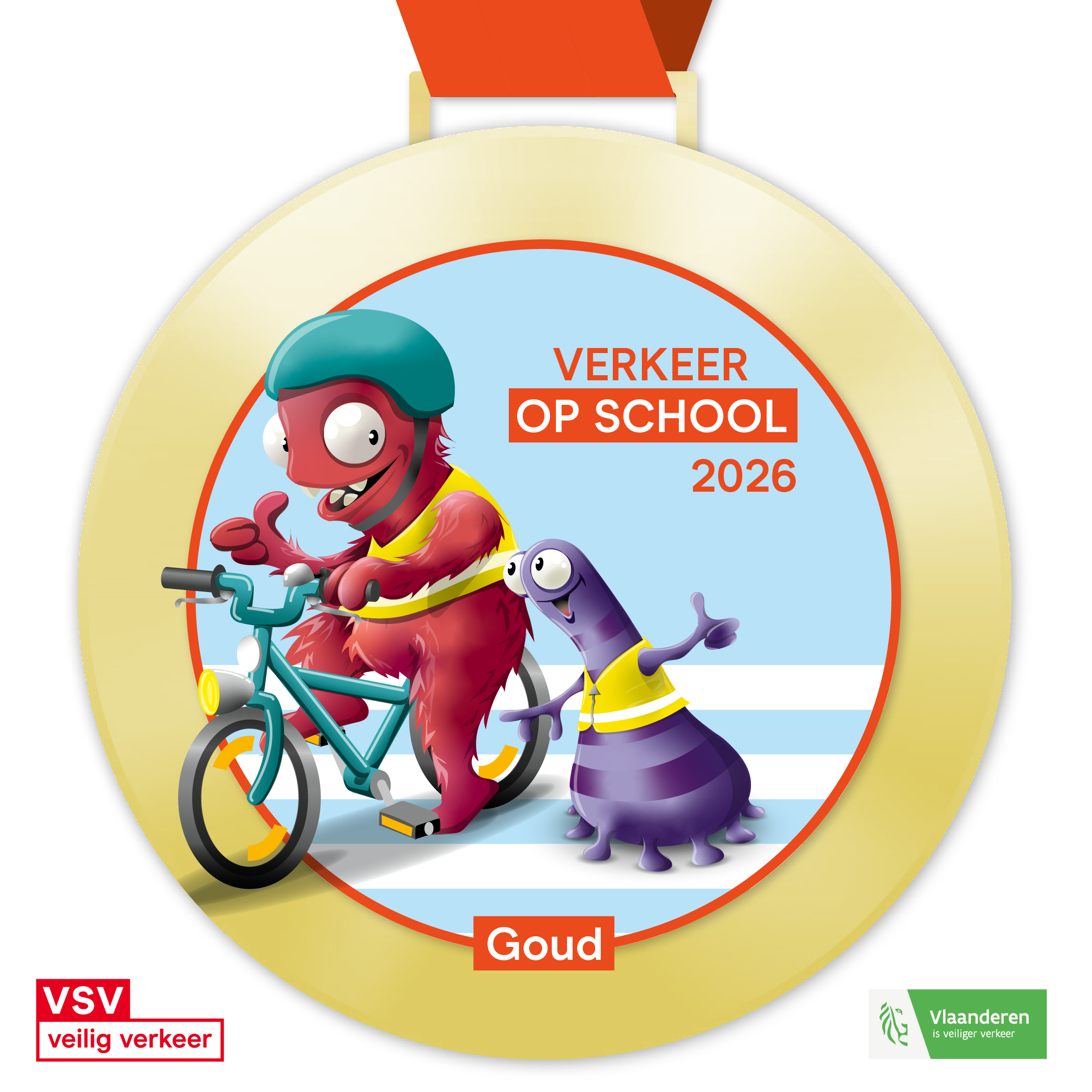 SAS Baal ontvangt gouden Verkeer op School-medaille