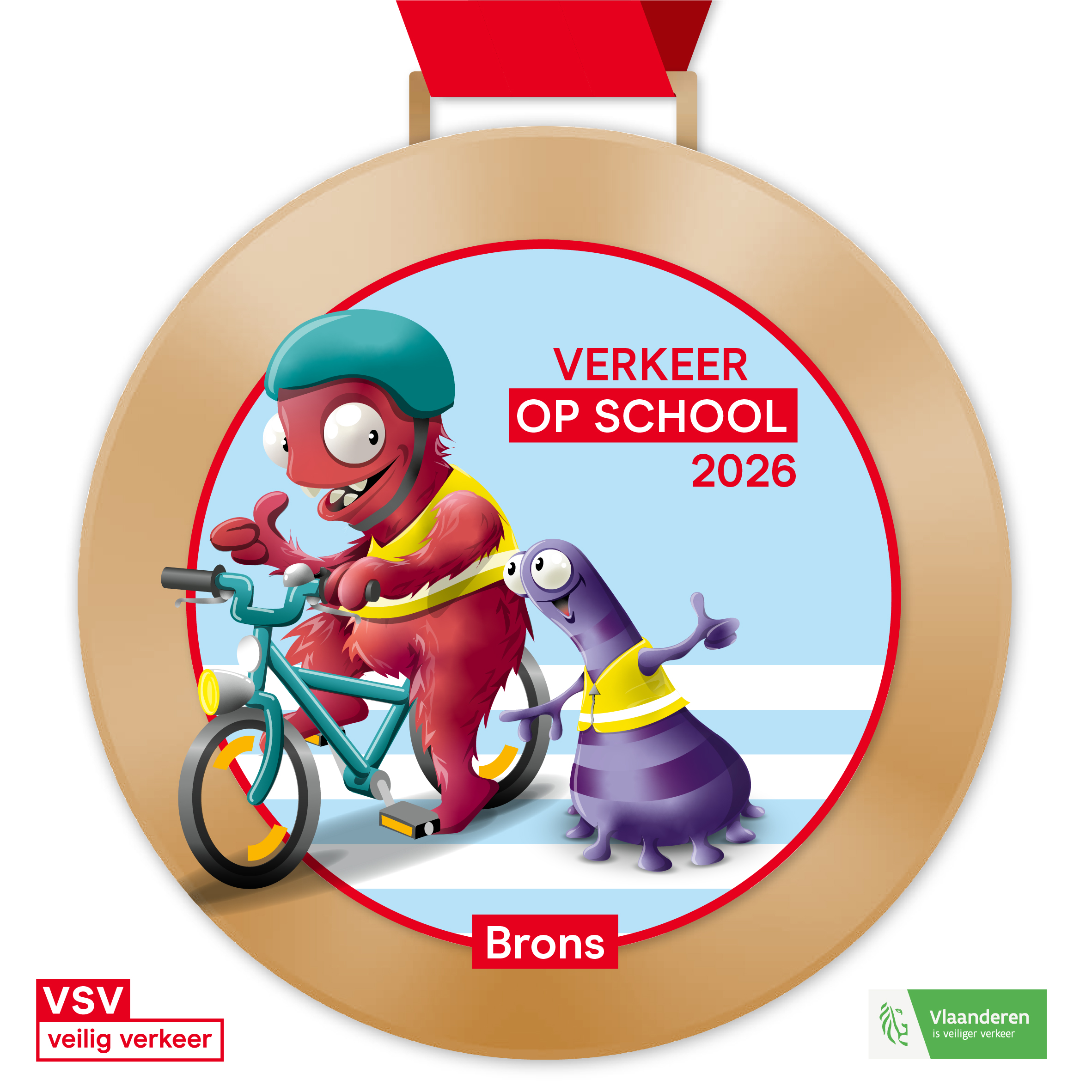 Bronzen medaille Vlaamse Stichting Verkeerskunde