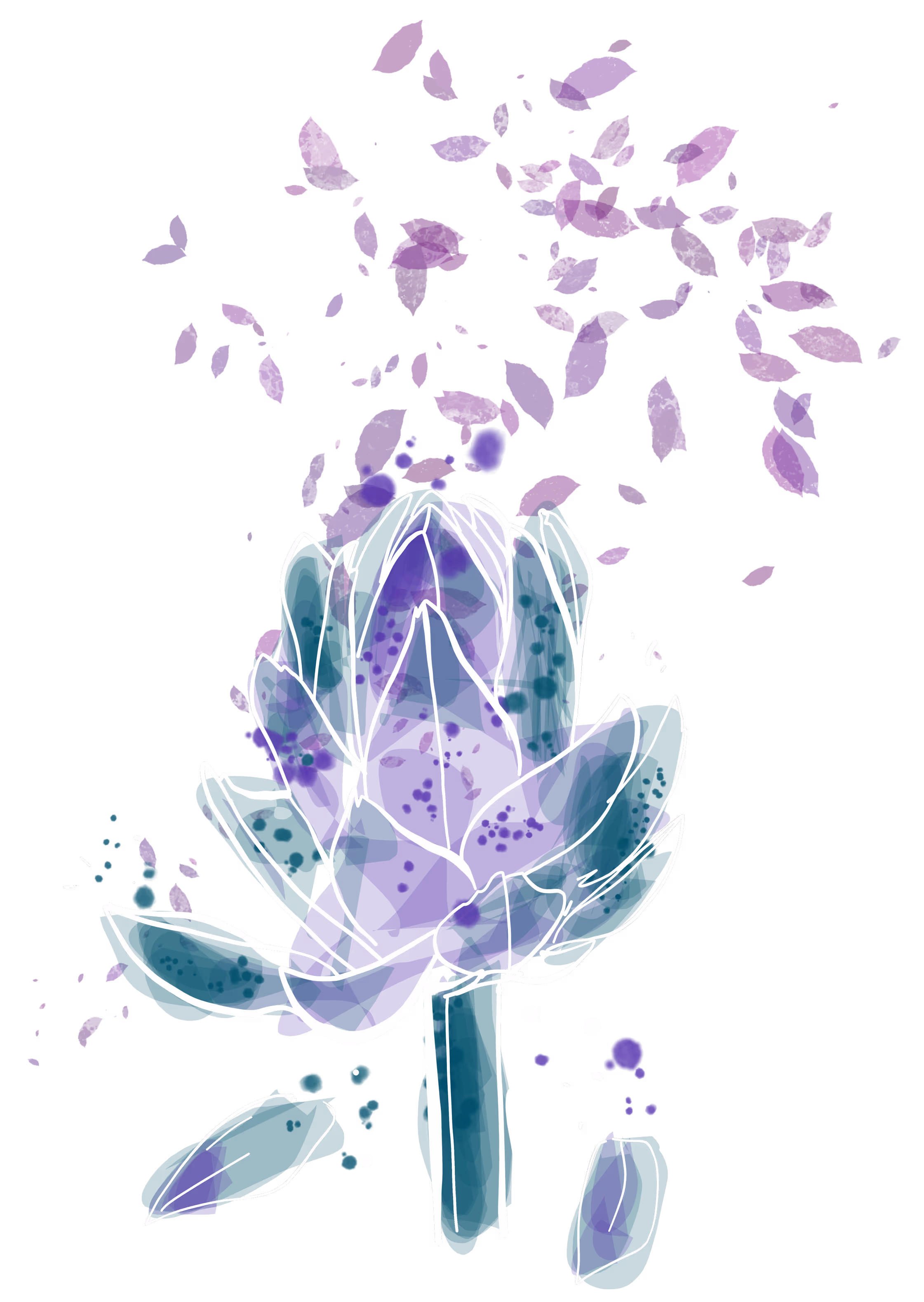 Artischocken Illustration