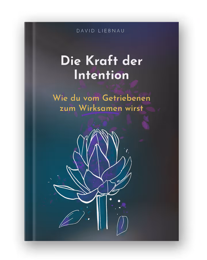 Die Kraft der Intention MockUp