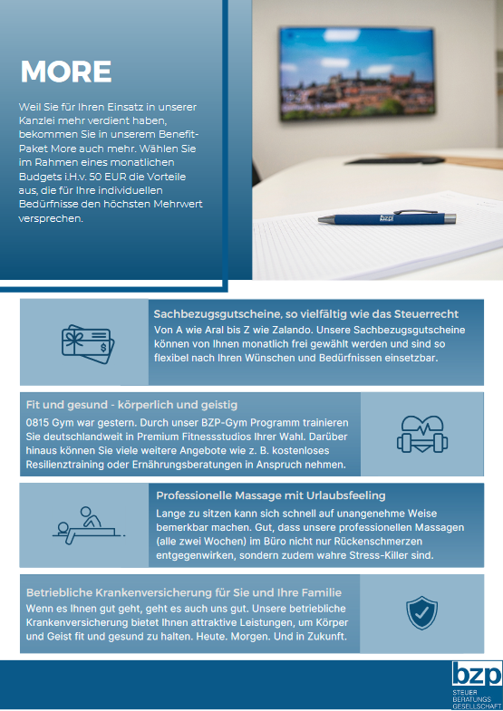 Grafik mit Arbeitsplatz und Text