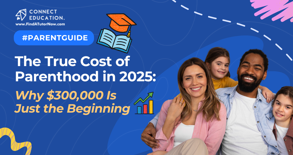 Connect Education blog post banner with kids and teachers