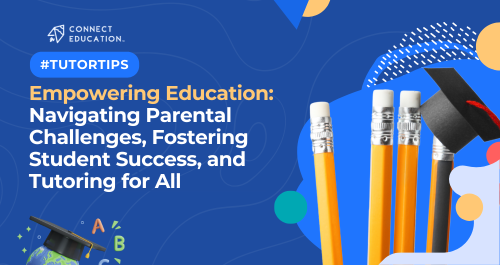 Connect Education blog post banner with kids and teachers