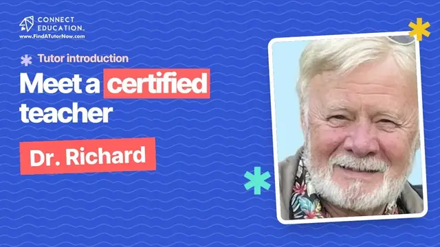 Video introduction: Dr. Richard, a certified teacher on Connect Education