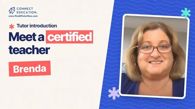 Video introduction: Brenda, a certified teacher on Connect Education