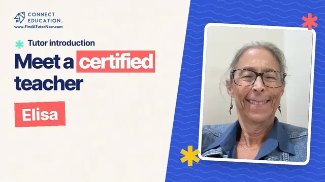 Video introduction: Elisa, a certified teacher on Connect Education