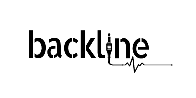 Backline word in bold stylized font as a logo.