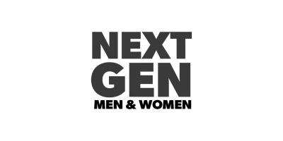 NextGen logo with the text Next Gen in bold uppercase letters.