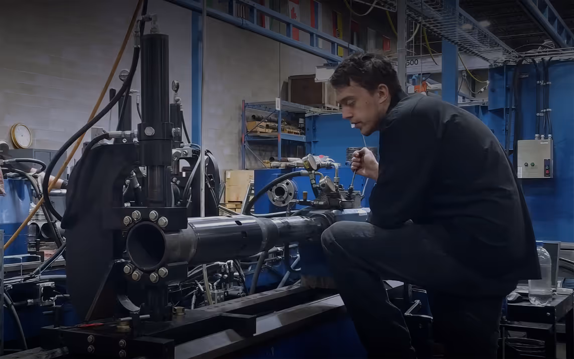 Unmatched quality - pressure testing