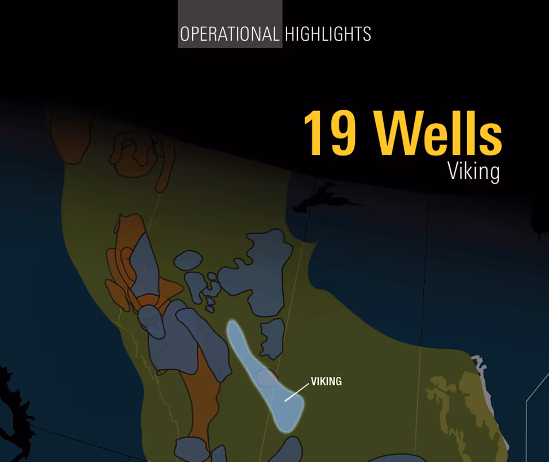 19 Wells in Viking Alberta