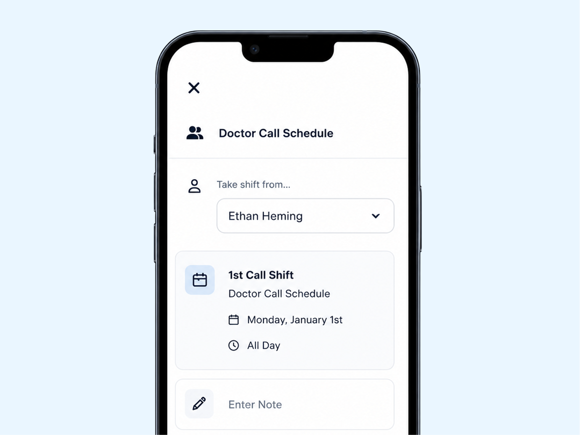 Trading a shift in the Mesh AI mobile app Bazaar