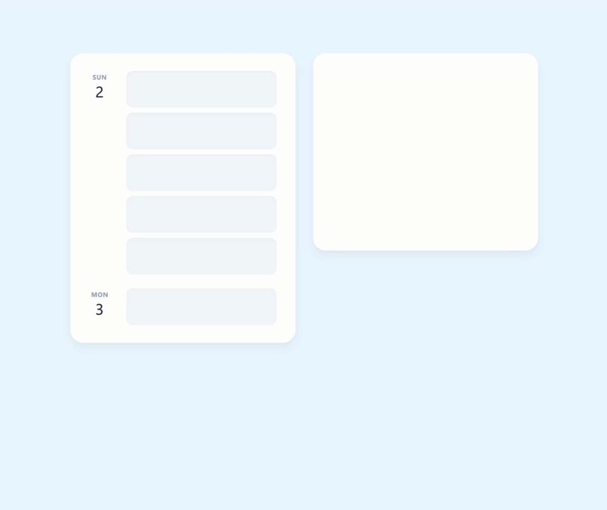 Scheduling rules and the one-click Autoschedule button in Mesh AI