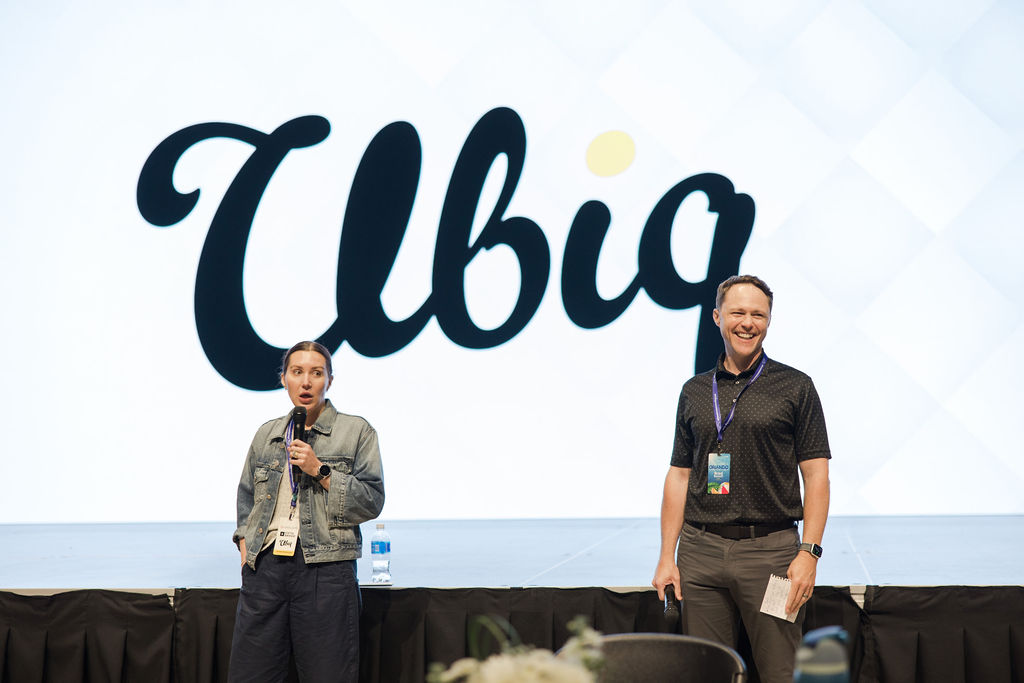 Candid photo of students in a classroom