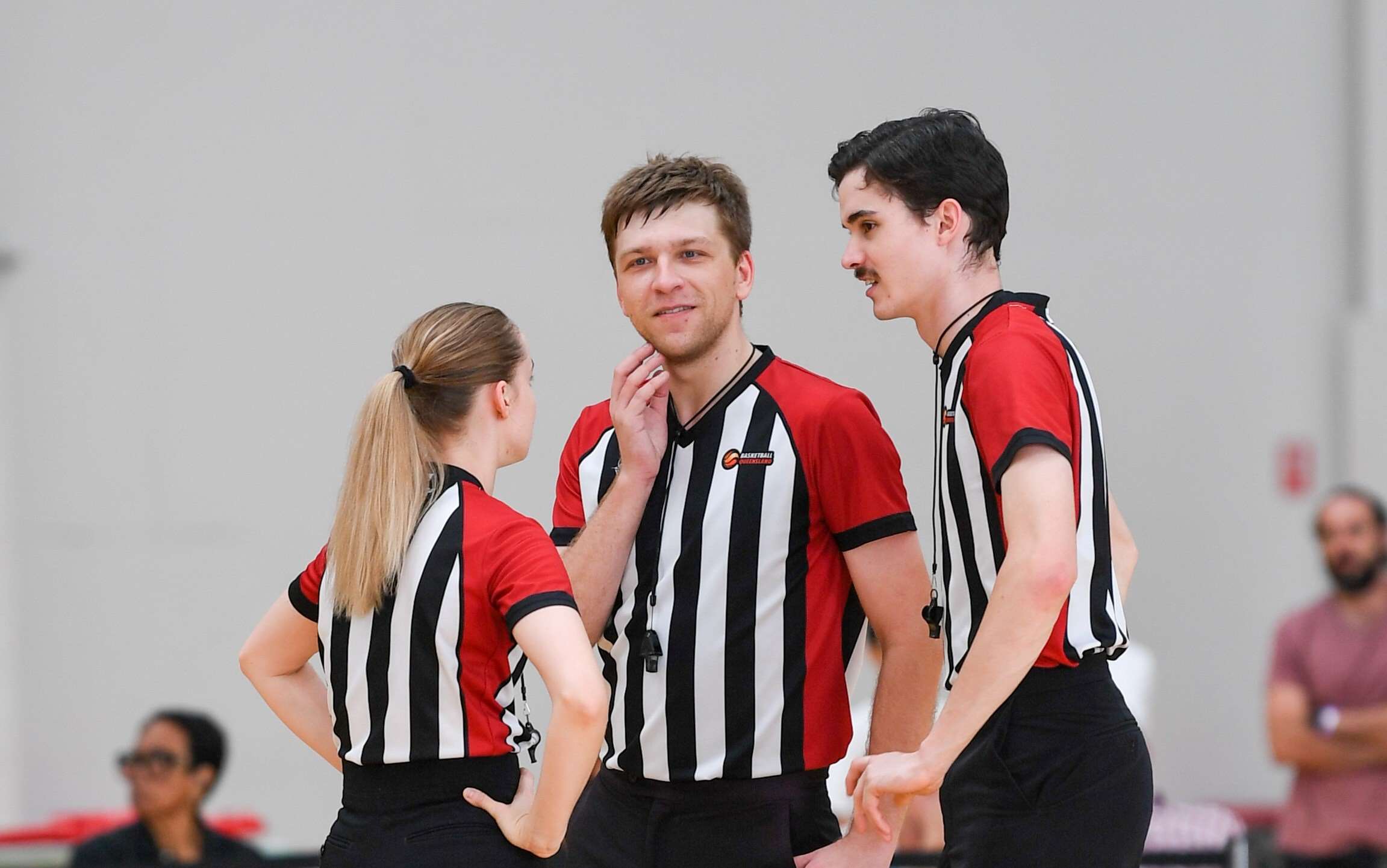 BQ Introduce Green Lanyard for U14 State Championship Referees