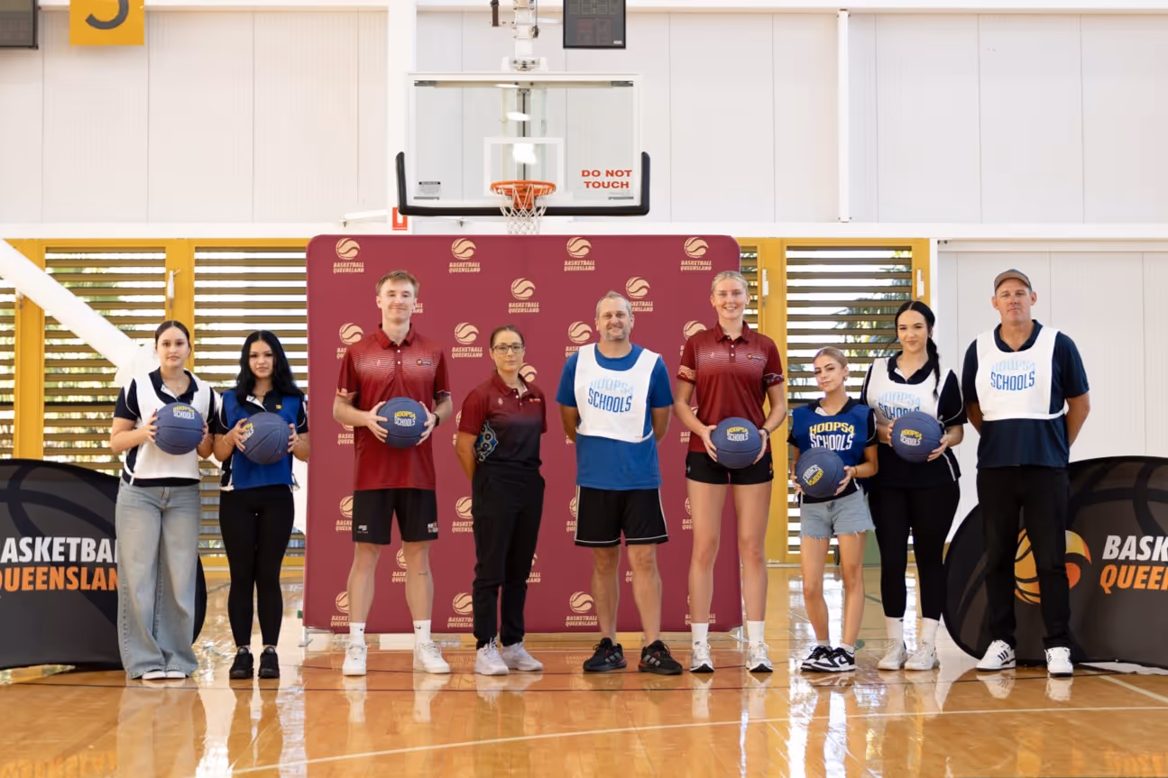 Basketball Queensland Backs The BUSY Schools’ Hoops4Schools Initiative to Support Disengaged Youth