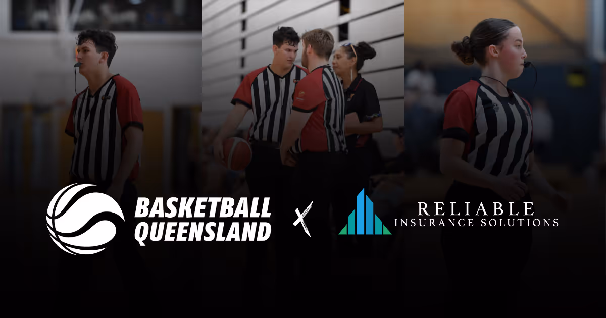 Reliable Insurance backs referee development through new partnership with Basketball Queensland