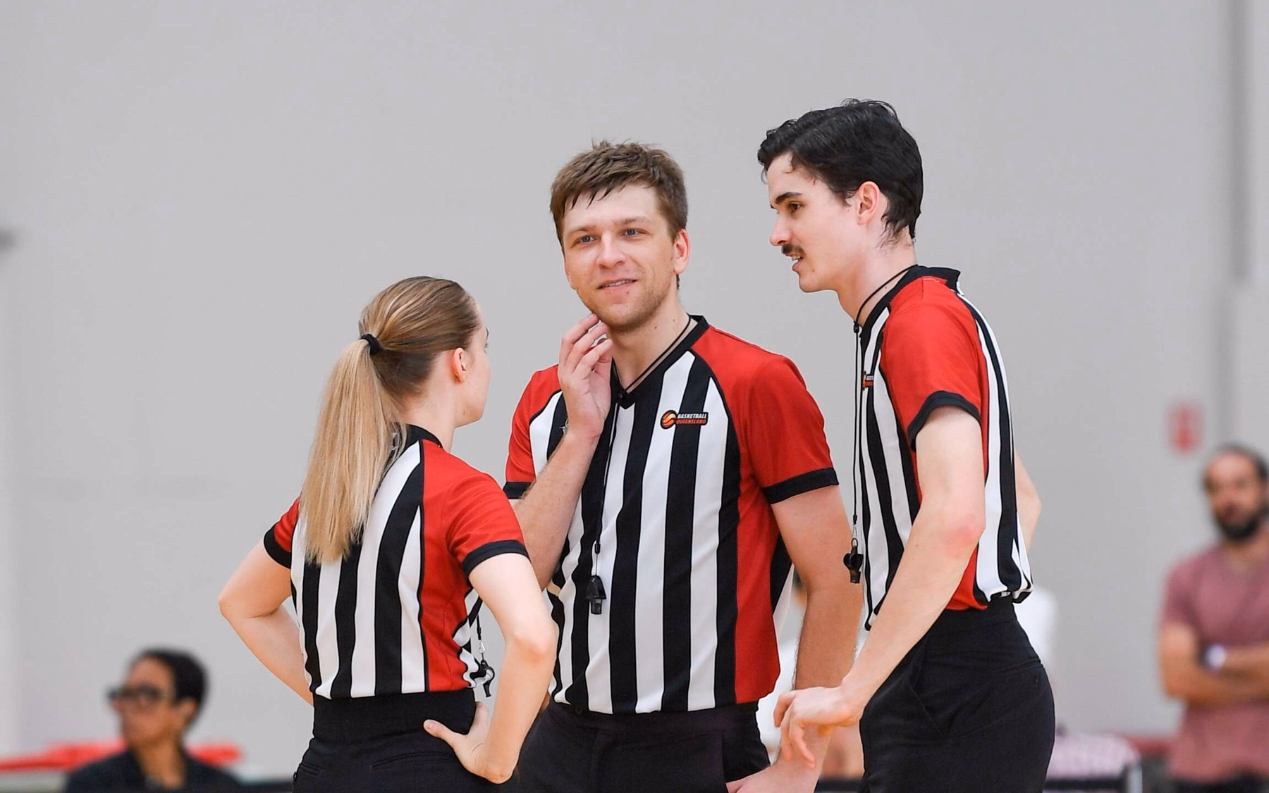 BQ Introduce Green Lanyard for U14 State Championship Referees