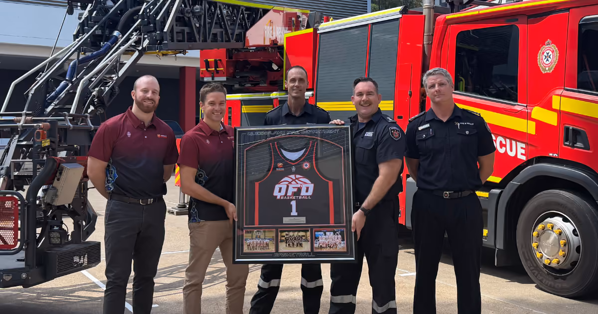Queensland Fire Department Basketball Team Preparing for USA Tour