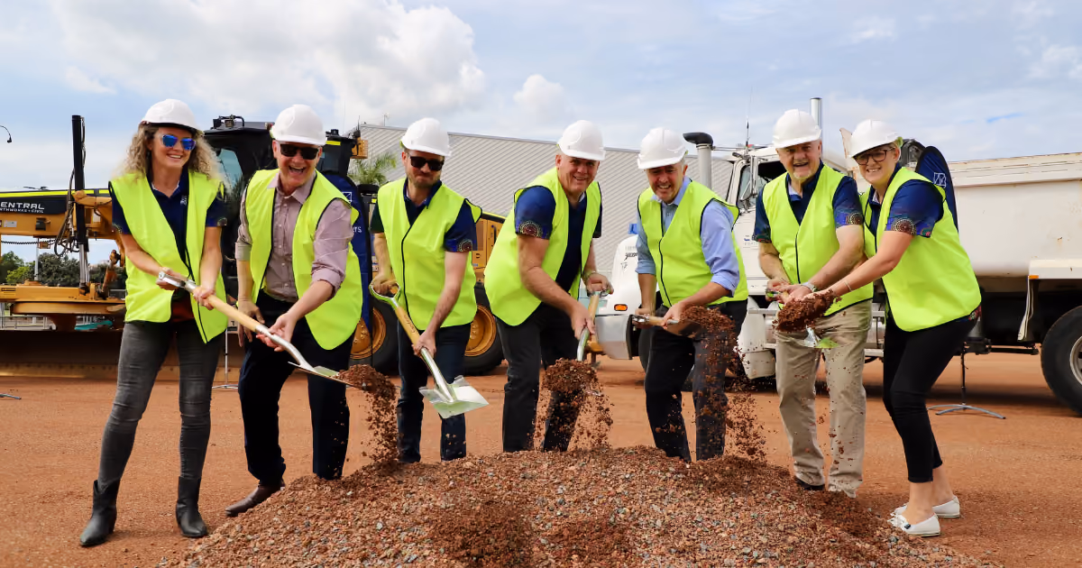Gladstone Regional Indoor Sports Centre Construction Officially Underway