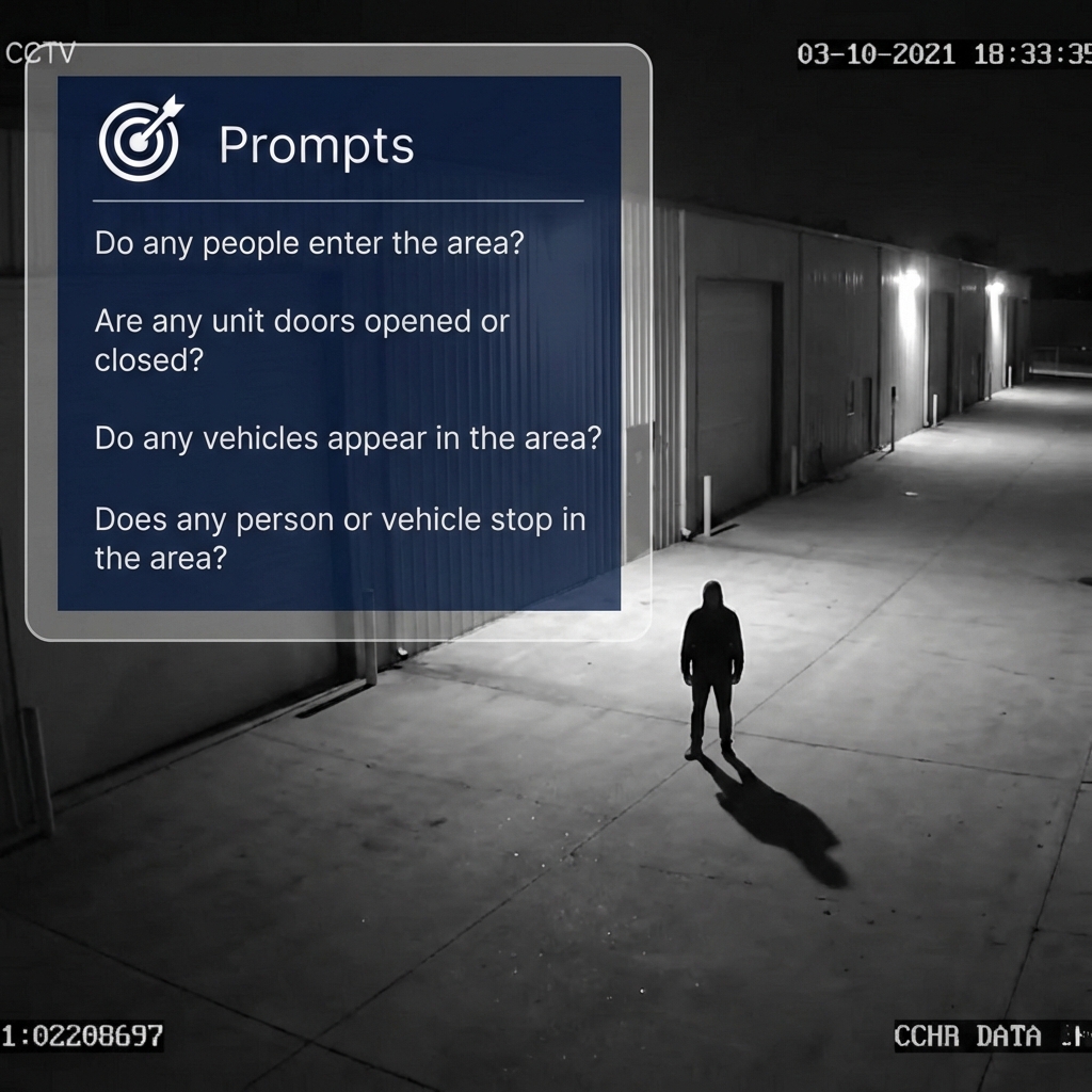 Golden retriever walking on a city street on a leash held by a person, with blurred pedestrians and buildings in background.