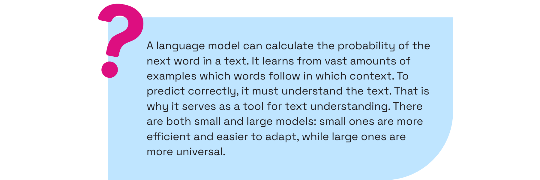What is an AI language model?