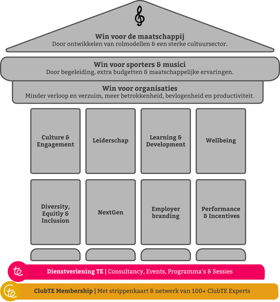 Expert begeleidt een team