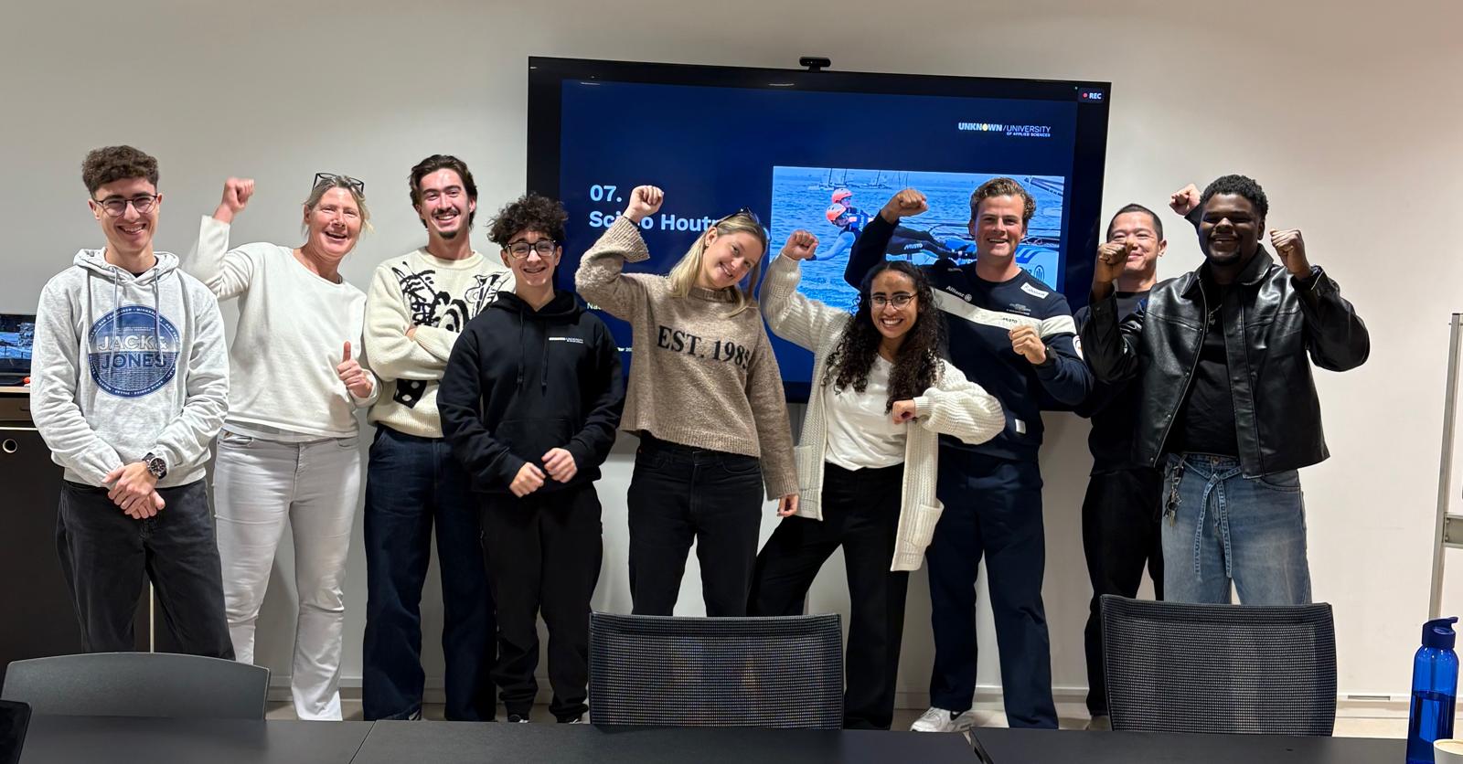 Studenten leren van topsport in de cursus Resilience & Effectiveness