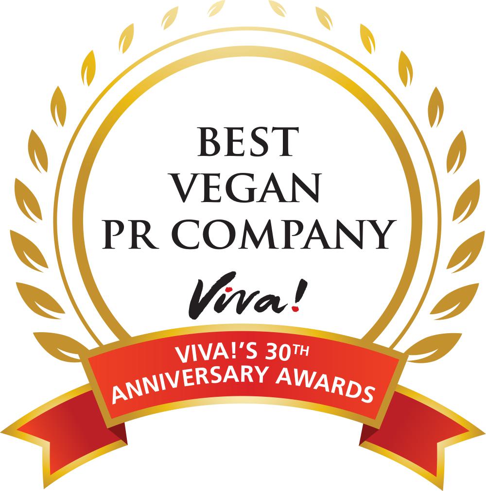 Best Vegan PR Company by Viva! logo