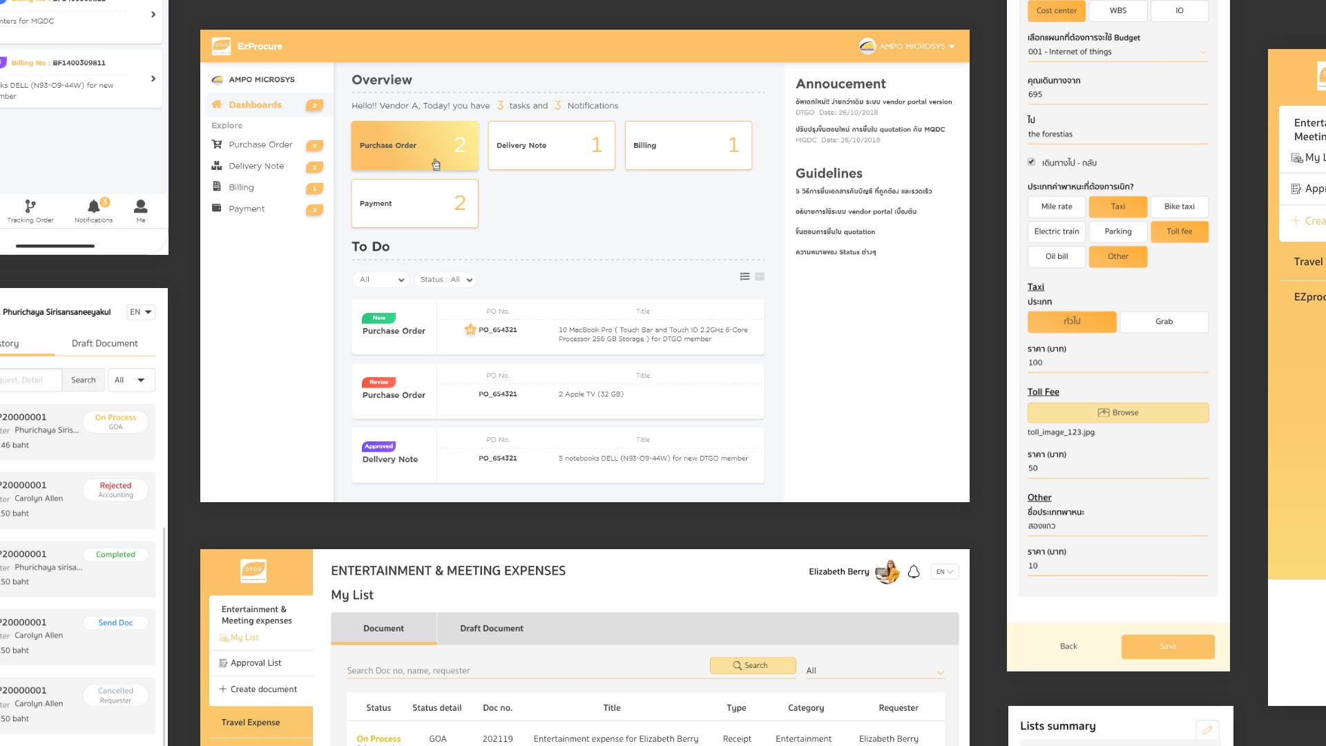 DTGO Internal System