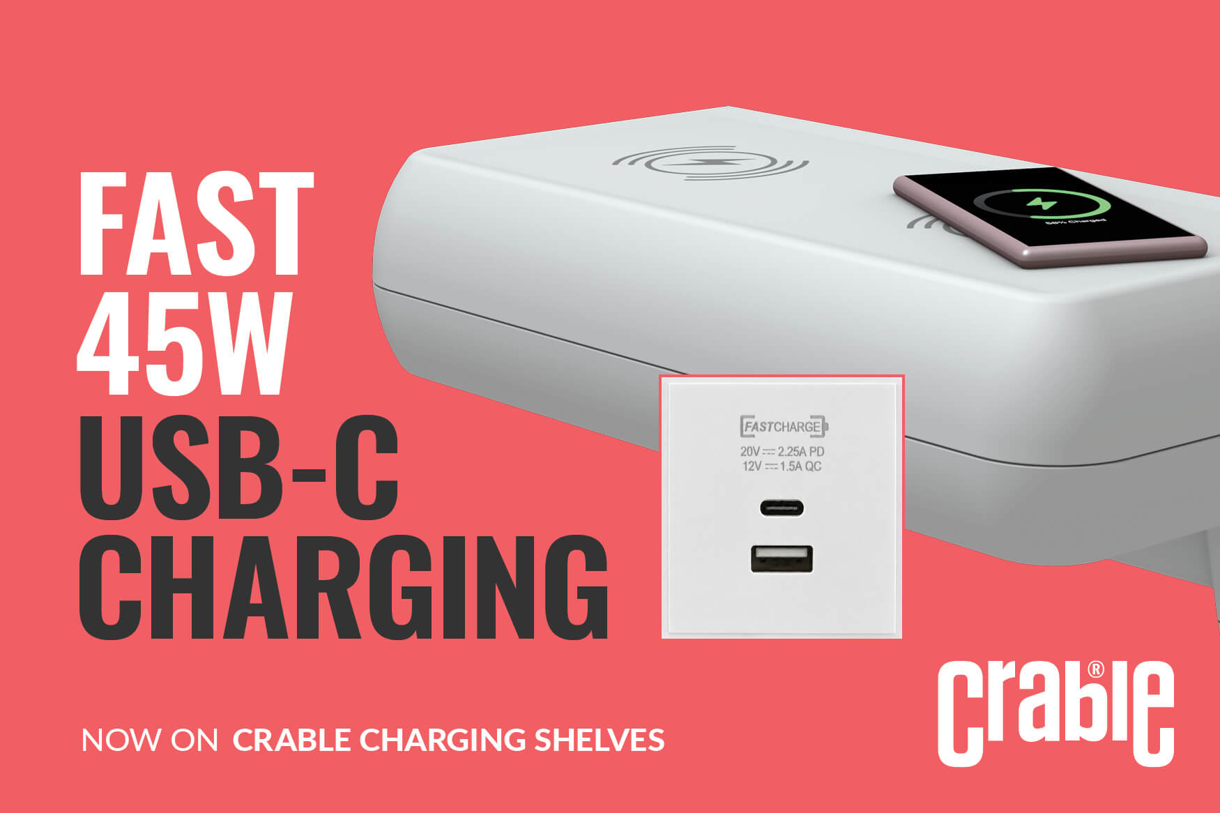 45W USB-C Fast Charging Has Arrived at Crable
