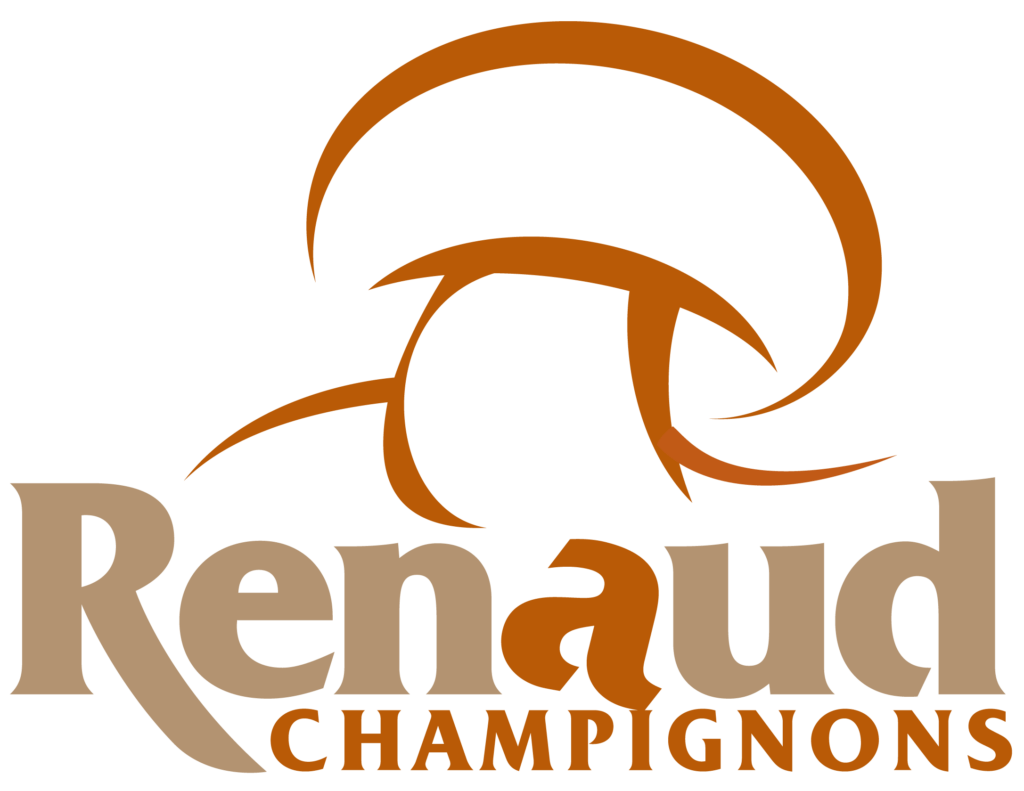 Renaud Champignons logo, mushroom producer and distributor