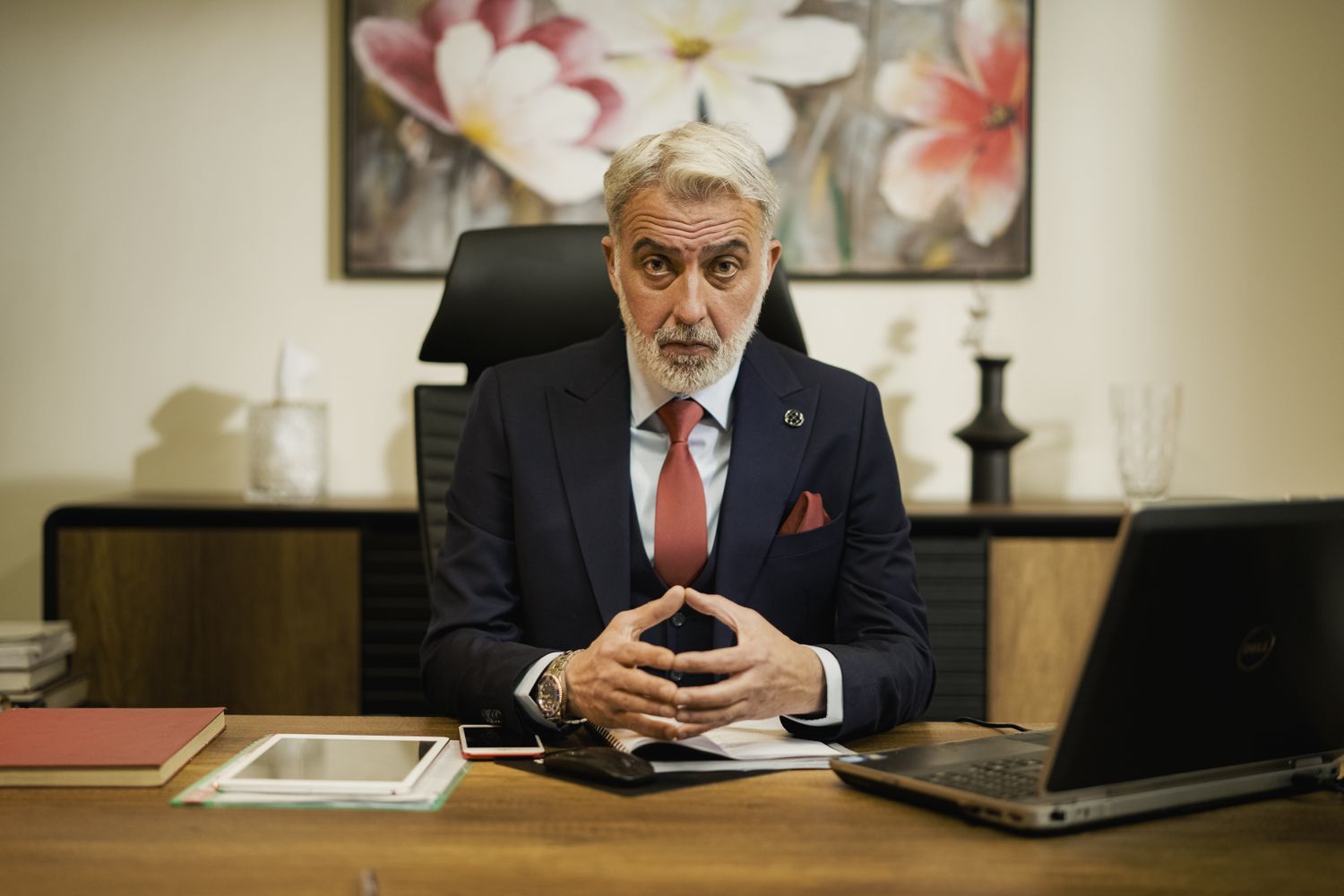 A financial controller working at his desk, reflecting the sharper scrutiny now facing UK finance leaders