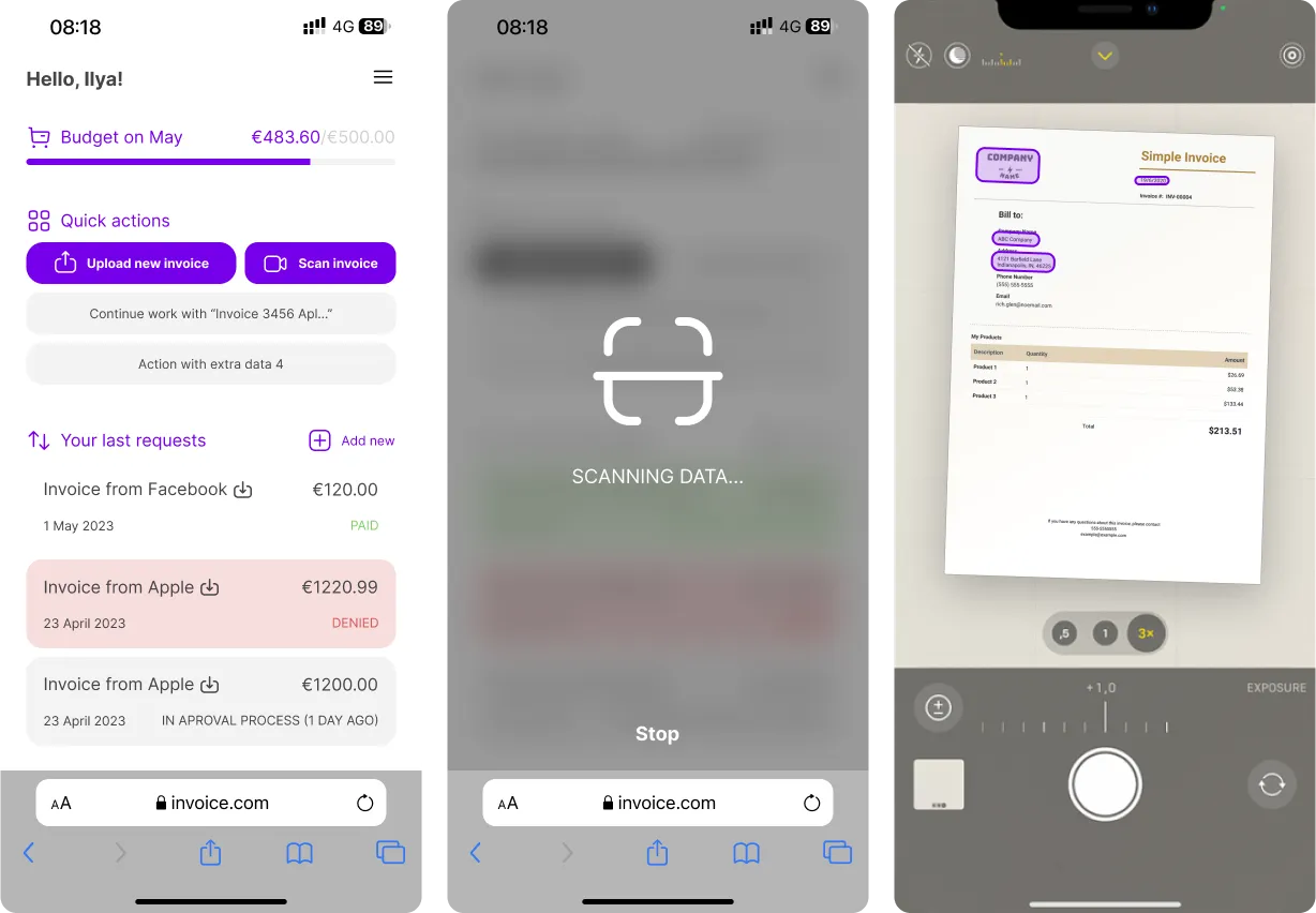 Ilya Bondar, POS, app, app, mobile, foodtech, design design, product design, UX, UI