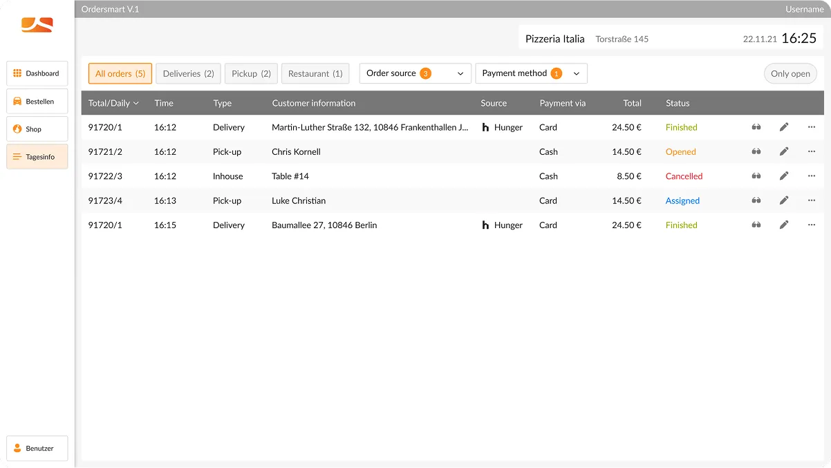 Ilya Bondar, POS, app, app, mobile, foodtech, design design, product design, UX, UI