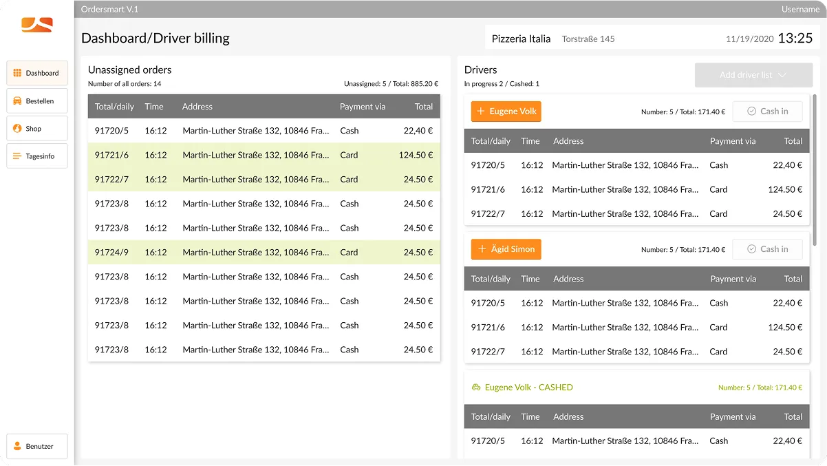 Ilya Bondar, POS, app, app, mobile, foodtech, design design, product design, UX, UI