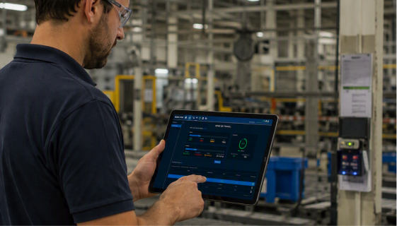Aperçu Hubserve pour responsables de production